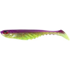 Gumená nástraha Ripple Shad 9cm Purple Chartreu